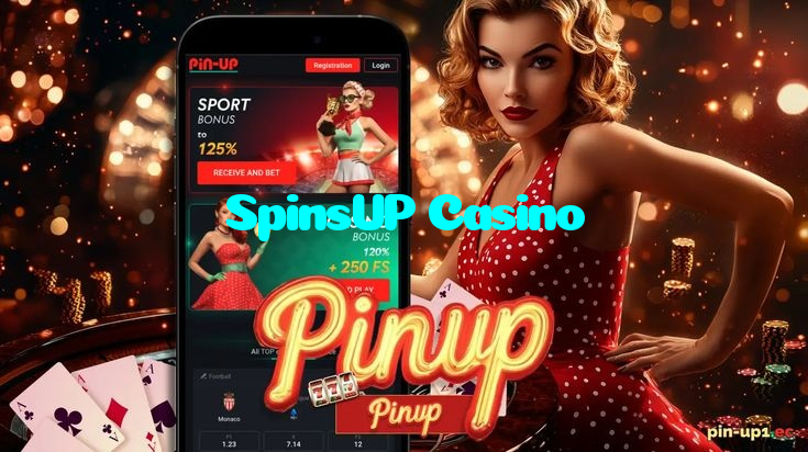 SpinsUP Casino خوش آمدید بونس +600% پیشکش موبائل ایپ کے پروموشن سیکشن میں دکھائی دیتی ہے۔